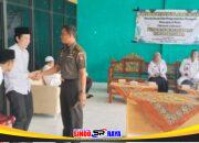 Danramil 1009-02/Pelaihari Hadiri Pelantikan dan Pengambilan Sumpah Perangkat Desa Ambungan