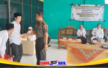 Danramil 1009-02/Pelaihari Hadiri Pelantikan dan Pengambilan Sumpah Perangkat Desa Ambungan