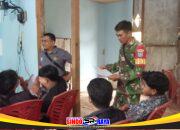 Bentuk Kepedulian, Babinsa Koramil 04/Jawai Dampingi Warga Pembuatan Akta Kelahiran