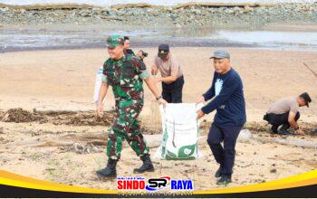 Dandim 1009/Tanah Laut dan Kapolres Tanah Laut Pimpin Aksi ASRI Tindak Lanjuti Instruksi Presiden