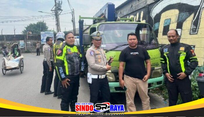 Polres Pelabuhan Tanjung Perak Amankan Truk Curian Asal Mojokerto dalam 1 Jam