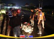 Polres Bangkalan Sita 13 Motor Saat Patroli KRYD Ramadhan di Blega