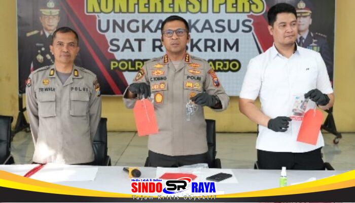 Polresta Sidoarjo Amankan Komplotan Pencurian Brankas Lintas Provinsi