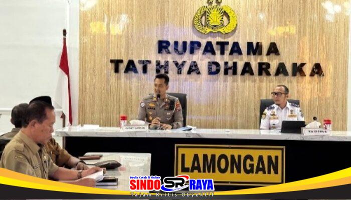 Polres Lamongan Atensi Perlintasan Kereta Api Sebidang Jelang Operasi Ketupat Semeru 2026