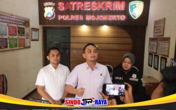 Polres Mojokerto Amankan 2 Tersangka Pencuri Truk Crane