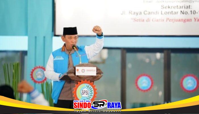 Kapolri di Hadapan Buruh: Satukan Tekad dan Barisan untuk Wujudkan Indonesia Emas 2045!