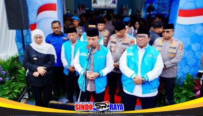 Silaturahmi Ramadhan Bareng KSPSI di Jatim, Kapolri Ajak Buruh Bersatu Dukung Upaya Perdamaian Presiden