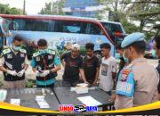 Pastikan Keselamatan Perjalanan Polres Tanjung Perak Cek Urine 43 Sopir Truk dan Bus Jelang Mudik Lebaran