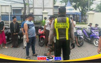 Polres Pelabuhan Tanjung Perak Amankan 15 Motor saat Penertiban Balap Liar di Jalan HM Noer Surabaya