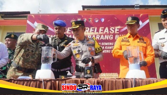 Operasi Pekat Semeru 2026: Polres Pasuruan Ungkap Kasus Narkoba, Ratusan Gram Sabu Disita