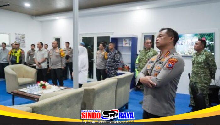 Kapolrestabes Surabaya Pantau Pengamanan Malam Takbiran dan Arus Mudik Operasi Ketupat 2026