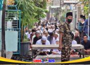 Salat Idulfitri 1447 H di Masjid Al-Abror Surabaya, ratusan jamaah memadati area dengan pengamanan Banser NU