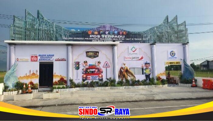 Dibangun Mirip IKN, Posyan Polres Probolinggo Manjakan Pemudik Dengan Berbagai Fasilitas Layanan Gratis