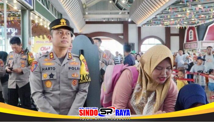 Pastikan Wisata Aman Saat Lebaran, Kapolres Pasuruan Turun Langsung ke Cimory Prigen