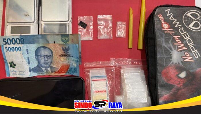 Satresnarkoba Polrestabes Surabaya Tangkap Residivis Pengedar Sabu