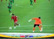 Beckham Putra mencetak gol setelah melewati kiper saat laga Timnas Indonesia vs Saint Kitts and Nevis 4-0 di FIFA Series 2026.