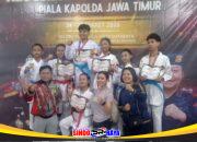 Inkanas Polres Pasuruan Raih 6 Medali di Kejuaraan Karate Piala Kapolda Jatim 2026