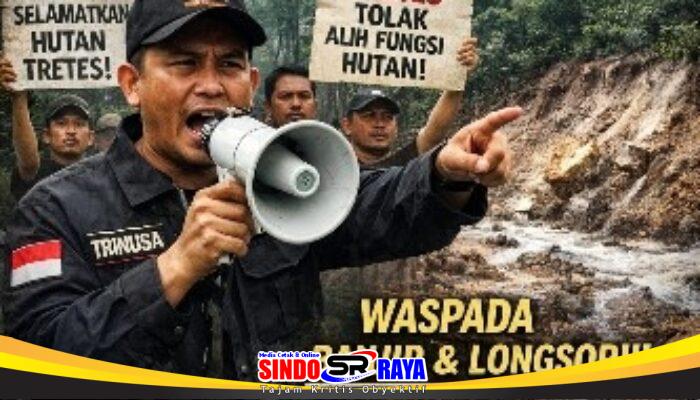 LSM Trinusa Desak Bupati Pasuruan Tolak Alih Fungsi Hutan Tretes Prigen, Warga Khawatir Risiko Bencana