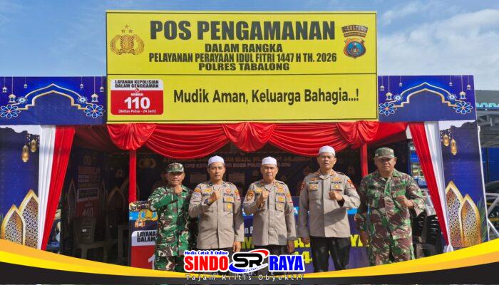 Sinergi TNI–Polri, Kodim 1008/Tabalong Bantu Pengamanan Mudik di Tabalong