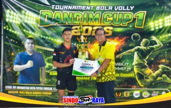 Meriah di Muara Rintis, Dandim Cup Season 1 Ditutup dengan Kemenangan Koramil Batara