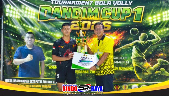 Meriah di Muara Rintis, Dandim Cup Season 1 Ditutup dengan Kemenangan Koramil Batara