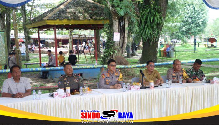 TNI-Polri Matangkan Pengamanan Lebaran, Pasiops Kodim 1008/Tabalong Ikuti Anev Kapolri