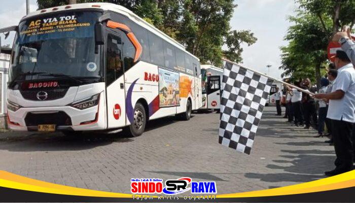 Wabup Tulungagung Lepas Ratusan Peserta Balik Gratis di Terminal Gayatri