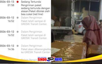 Terbongkar! Rokok Ilegal Dikirim Lewat Ekspedisi di Madura, Paket Besar Dinaikkan ke Truk Boxs Pengiriman