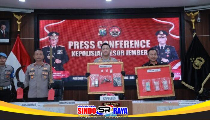 Polres Jember Amankan 18 Tersangka Narkoba Sepanjang Bulan Maret 2026