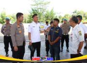 Sidak SPBU dan SPBE Kapolres Sumenep Tegaskan Stok Aman, Isu Kenaikan Hoaks