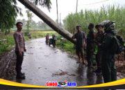 Puting Beliung Terjang Sukosari Bondowoso, Respons Cepat Polri Tuai Apresiasi Warga