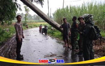 Puting Beliung Terjang Sukosari Bondowoso, Respons Cepat Polri Tuai Apresiasi Warga