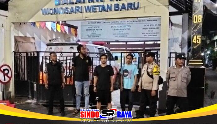 Polsek Semampir: Apel Patroli Harkamtibmas di Poskamling Kampung Tangguh