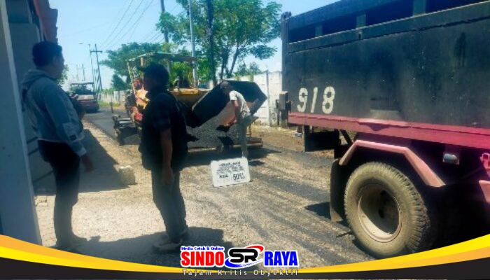 Perbaikan Jalan Gempol Sari Tanggulangin Direalisasikan Wakil Bupati Sidoarjo