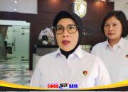 Kombes Pol Ganis Setyaningrum dari Polda Jatim memberikan keterangan terkait kasus kekerasan seksual oknum Lora Bangkalan dengan berkas tersangka UF dinyatakan P21