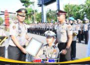 Bripda Sakti Terima Penghargaan Usai Insiden Viral Hentikan Bus Langgar Jalur