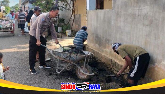 Polres Probolinggo Kota Gelorakan Gerakan Indonesia ASRI, Bersama Lintas Sektor Bersihkan Lingkungan