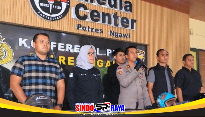 Polres Ngawi Amankan 2 Tersangka Pengeroyokan di Paron Motif Atribut Perguruan Silat