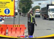 Polres Pasuruan Kota Siapkan Jalur Alternatif Dampak Pembongkaran Jembatan Bok Wedi