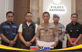 Kapolres Sampang AKBP Hartono rilis penangkapan bandar sabu 3 kg yang lama buron