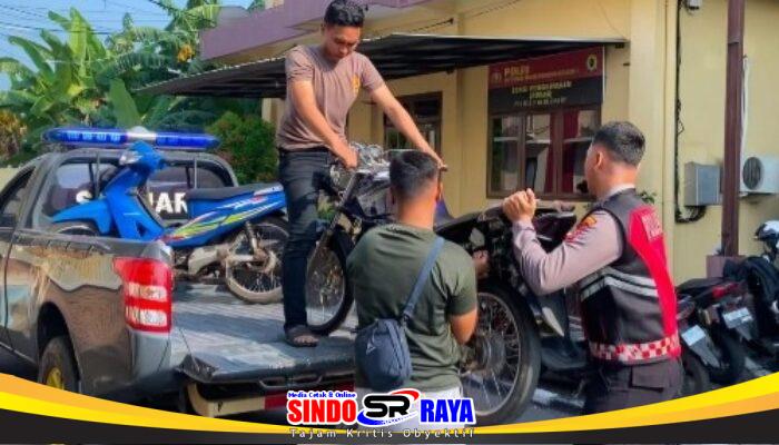 Polres Probolinggo Bubarkan Balap Liar di Dringu, Puluhan Motor Diamankan