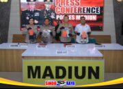 Polres Madiun Amankan Dua Tersangka Curanmor Modus Incar Motor di Persawahan dan Teras Rumah