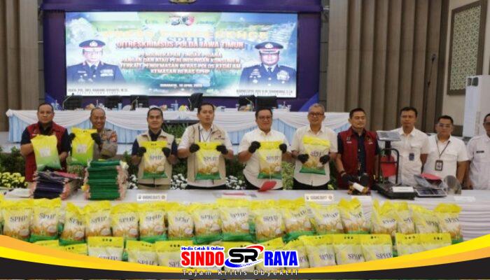 Polda Jatim Bongkar Praktik Beras SPHP Oplosan, Tersangka Asal Probolinggo Diamankan