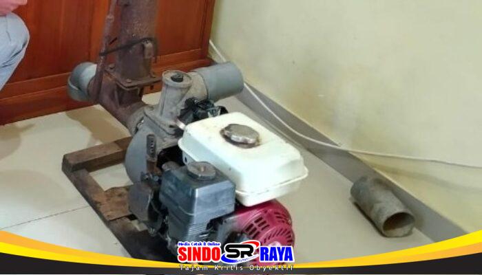 Polsek Kartoharjo Amankan Tersangka Spesialis Pencuri Pompa Air Sawah di Magetan