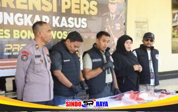 Polres Bondowoso Ungkap Jaringan Narkoba, 5 Tersangka Pengedar Diamankan
