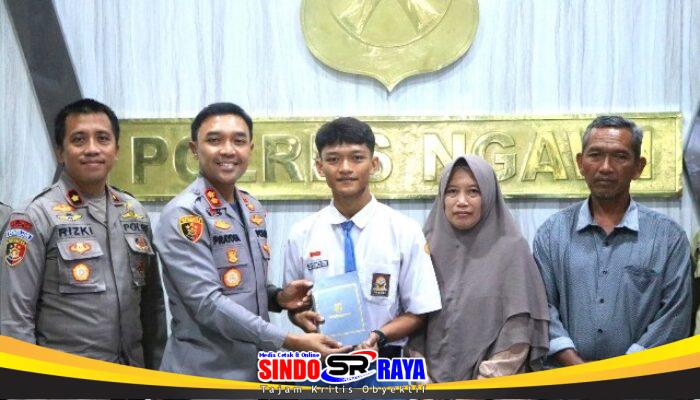 Polres Ngawi Apresiasi dan Dukung Pesilat Muda Berlaga di Kejuaraan Dunia