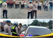 Cegah Kerusuhan Suporter, Polres Pasuruan Siagakan 59 Personel di Exit Tol Purwodadi