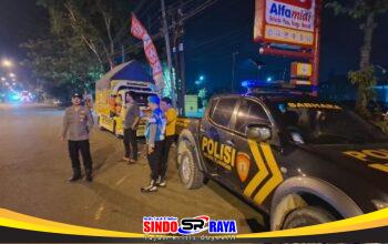 Polres Pamekasan Gelar Patroli Blue Light: Antisipasi Balap Liar dan Premanisme