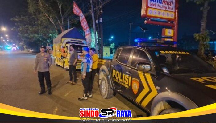 Polres Pamekasan Gelar Patroli Blue Light: Antisipasi Balap Liar dan Premanisme