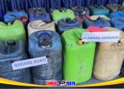 Polres Bondowoso Amankan Dua Tersangka Penimbun 1 Ton BBM Bersubsidi